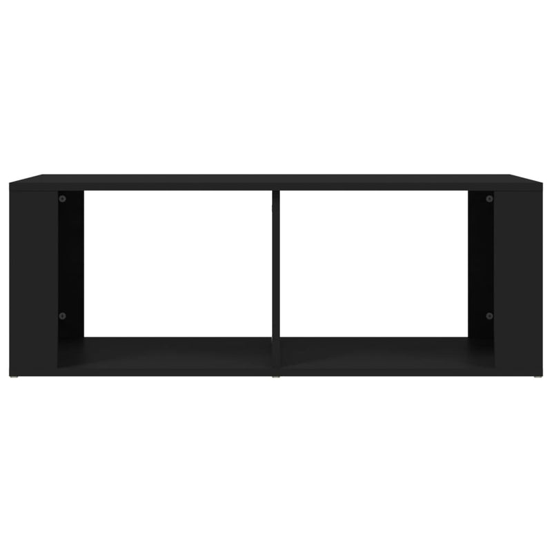 vidaXL Coffee Table Black 100x50x36 cm Engineered Wood