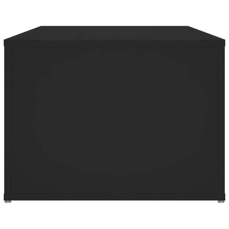 Coffee Table Black 100x50x36 cm Engineered Wood
