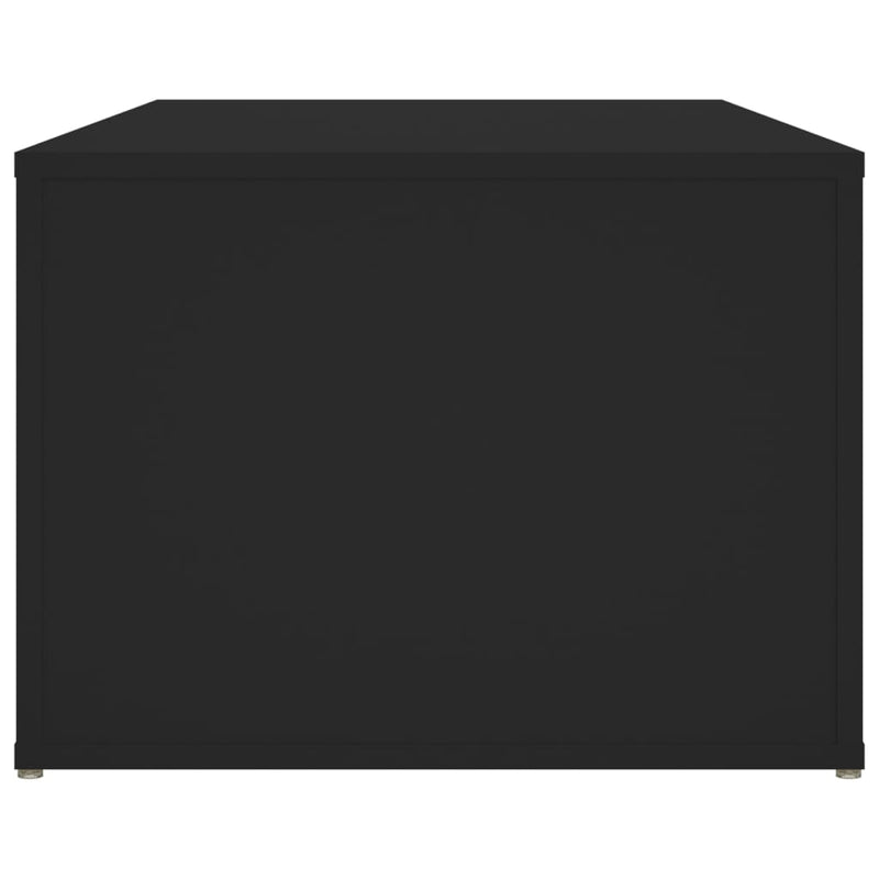 vidaXL Coffee Table Black 100x50x36 cm Engineered Wood