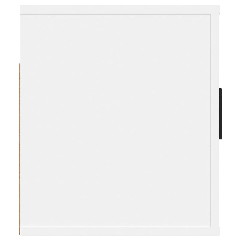vidaXL Wall Mounted TV Cabinet White 100x34.5x40 cm