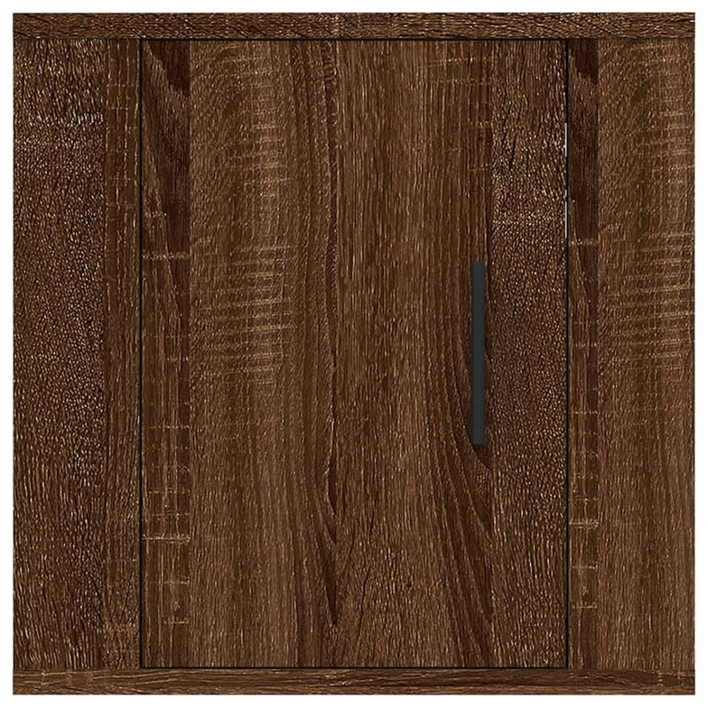 vidaXL Wall Mounted TV Cabinets 2 pcs Brown Oak 40x34.5x40 cm
