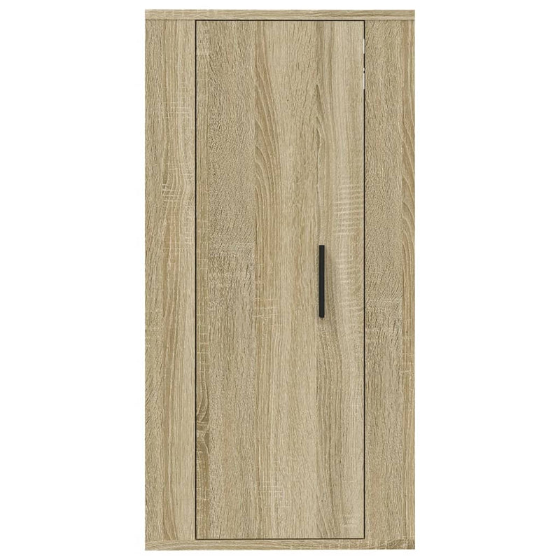 vidaXL Wall Mounted TV Cabinet Sonoma Oak 40x34.5x80 cm