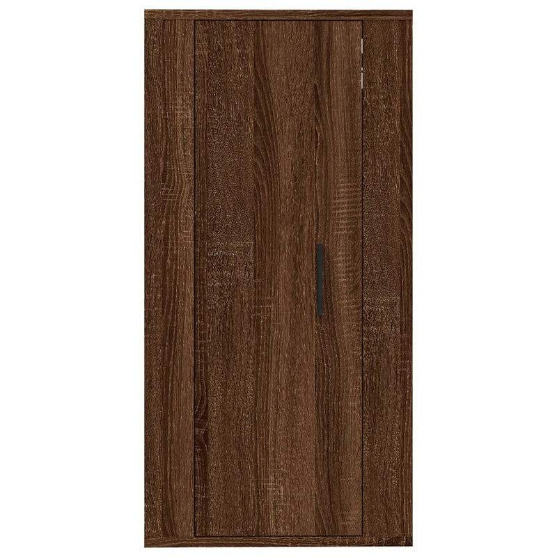 vidaXL Wall Mounted TV Cabinet Brown Oak 40x34.5x80 cm