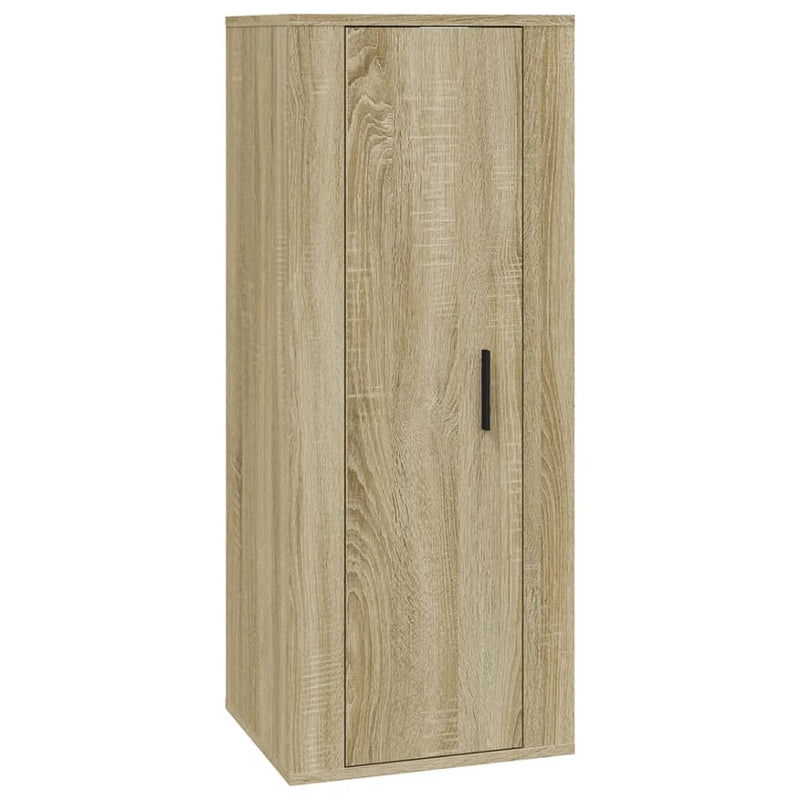 vidaXL Wall Mounted TV Cabinet Sonoma Oak 40x34.5x100 cm