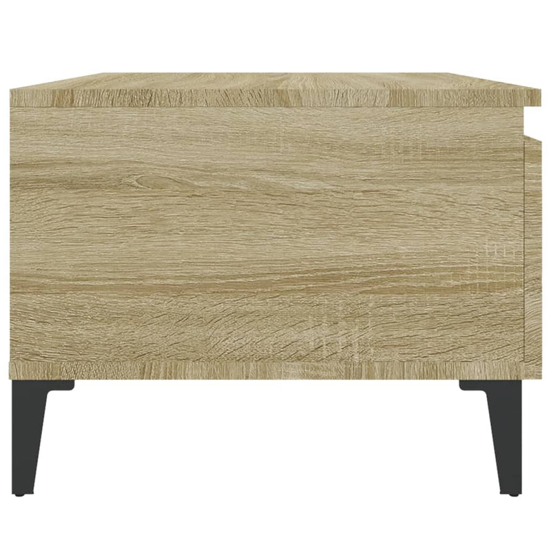 vidaXL Side Tables 2 pcs Sonoma Oak 50x46x35 cm Engineered Wood
