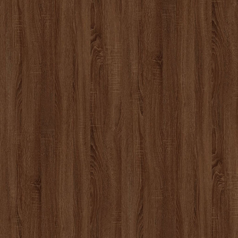 vidaXL Side Tables 2 pcs Brown Oak 50x46x35 cm Engineered Wood