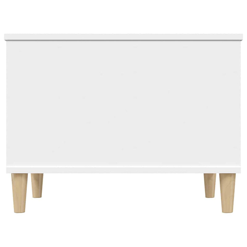 vidaXL Coffee Table White 60x44.5x45 cm Engineered Wood