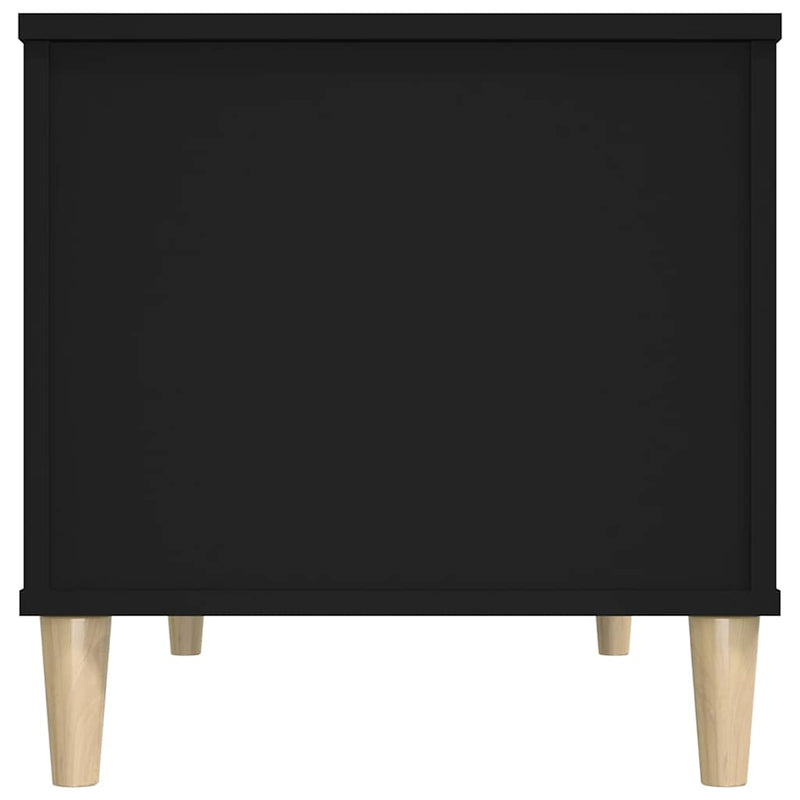 vidaXL Coffee Table Black 90x44.5x45 cm Engineered Wood