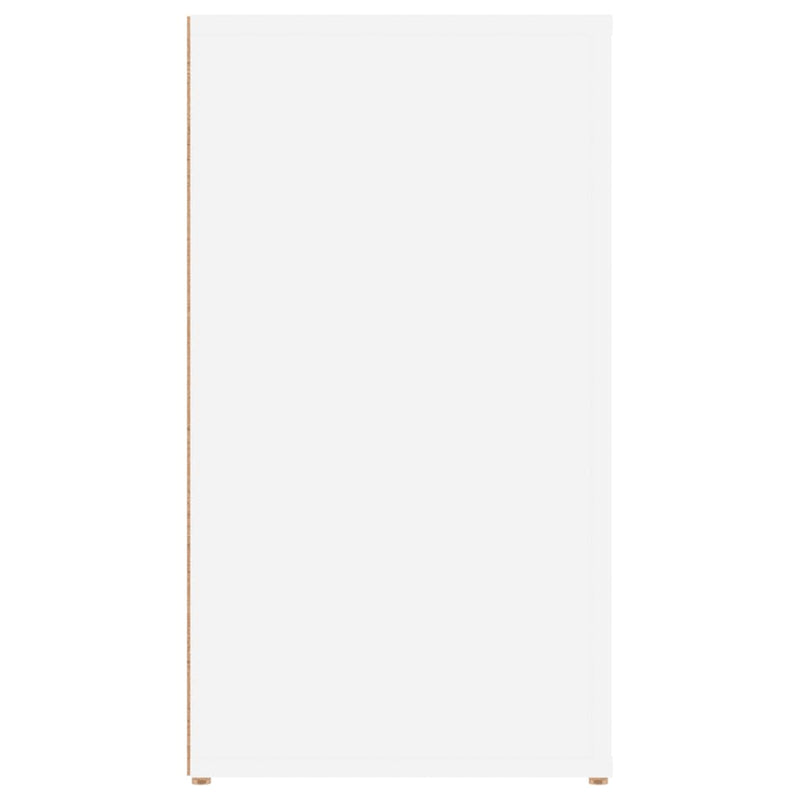 vidaXL Sideboard White 100x33x59.5 cm Engineered Wood