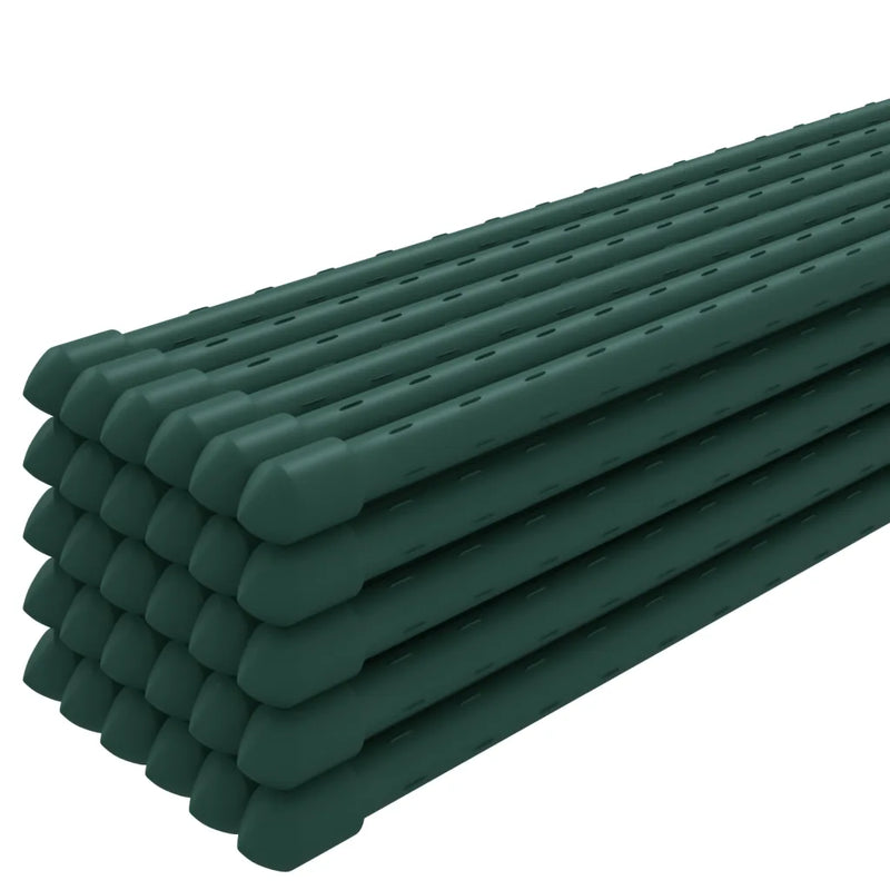Garden Plant Stakes 30 pcs Green 90 cm Steel