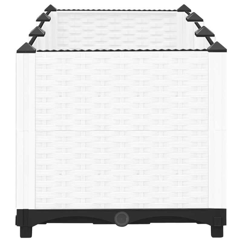 vidaXL Raised Bed 120x40x38 cm Polypropylene
