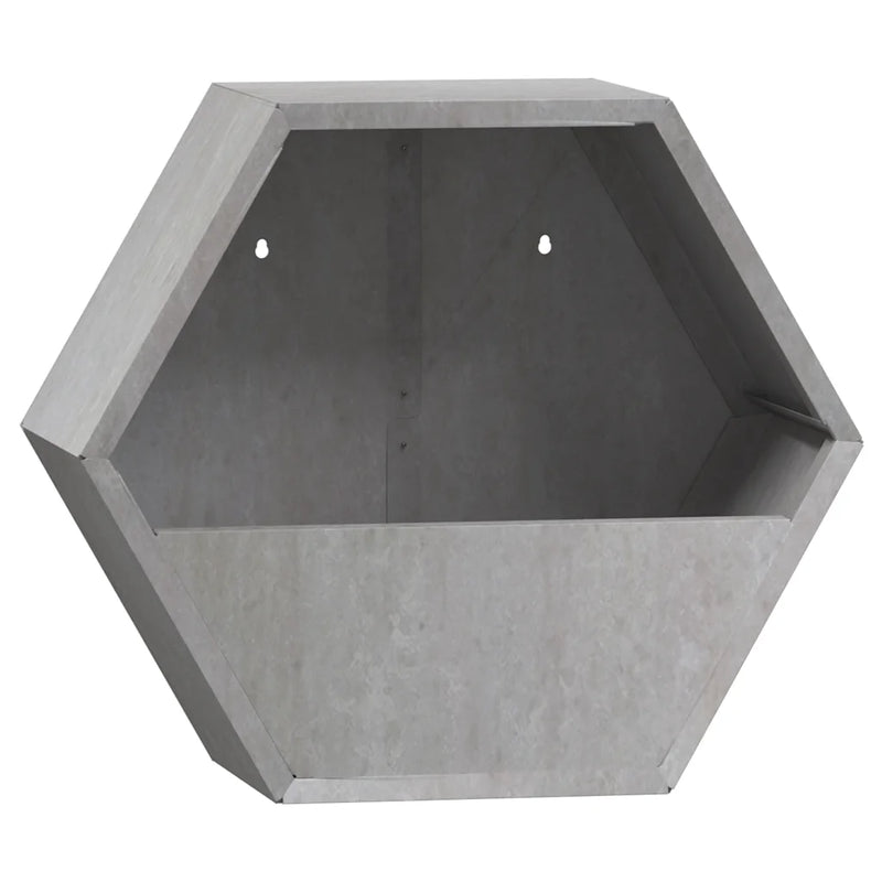 Wall Planters 2 pcs Rusty Corten Steel 30x10x25 cm