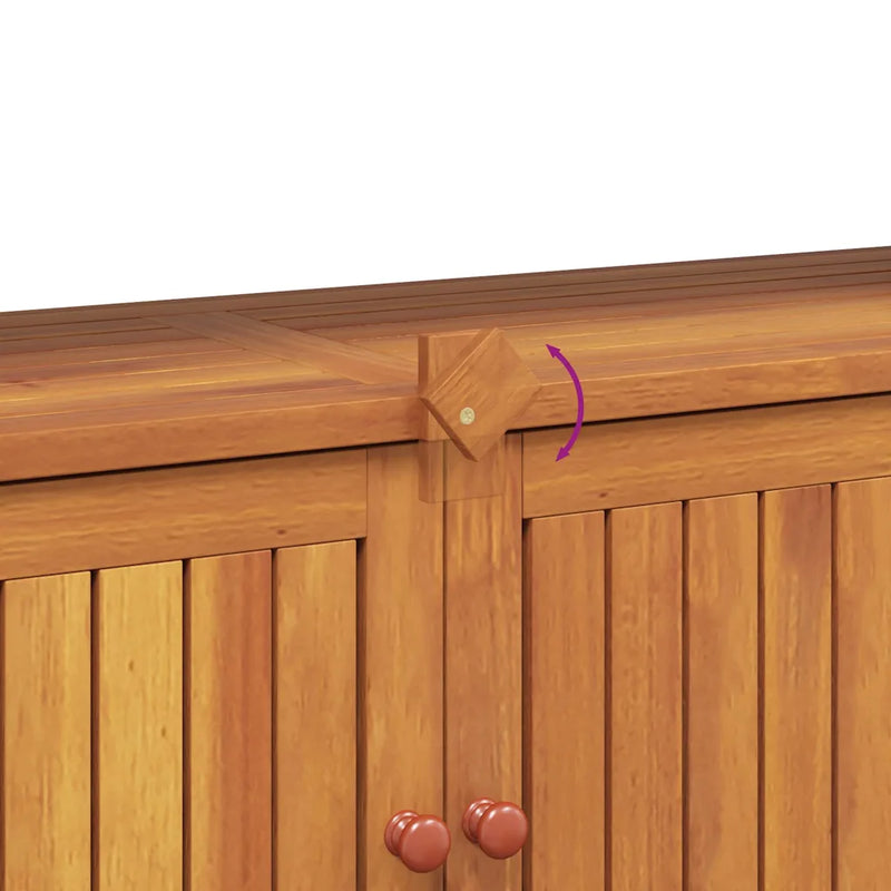 Garden Console Table 110x35x75 cm Solid Wood Acacia