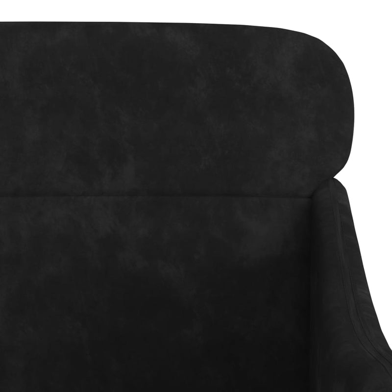 Armchair Black 63x76x80 cm Velvet