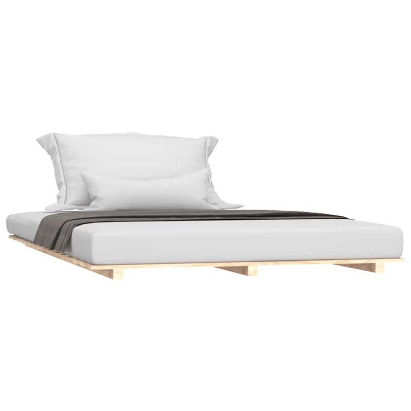 vidaXL Bed Frame without Mattress 150x200 cm Solid Wood Pine