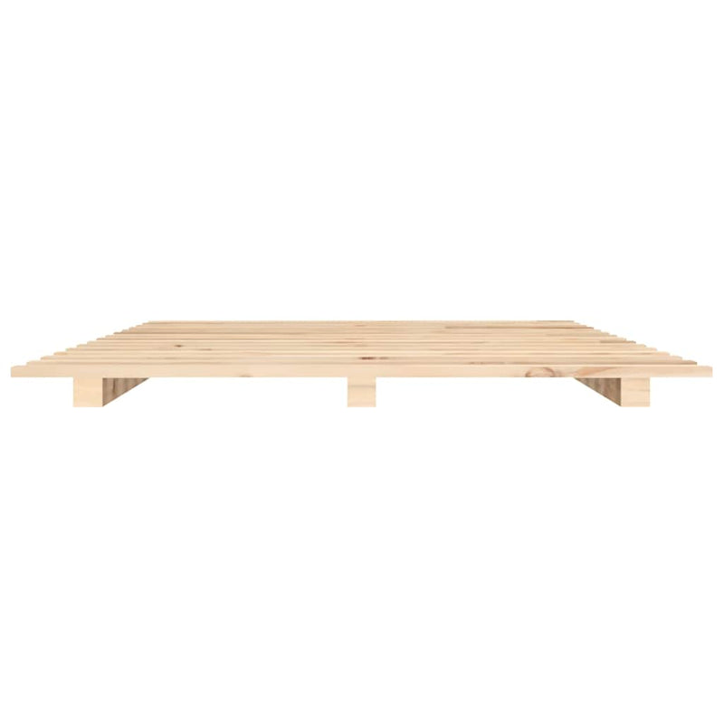 vidaXL Bed Frame without Mattress 150x200 cm Solid Wood Pine