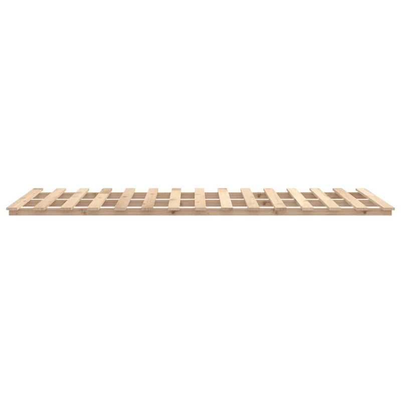 vidaXL Bed Frame without Mattress 150x200 cm Solid Wood Pine