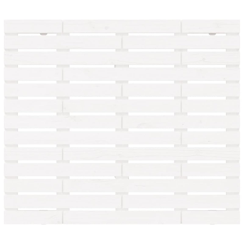 vidaXL Wall Headboard White 96 cm Solid Wood Pine