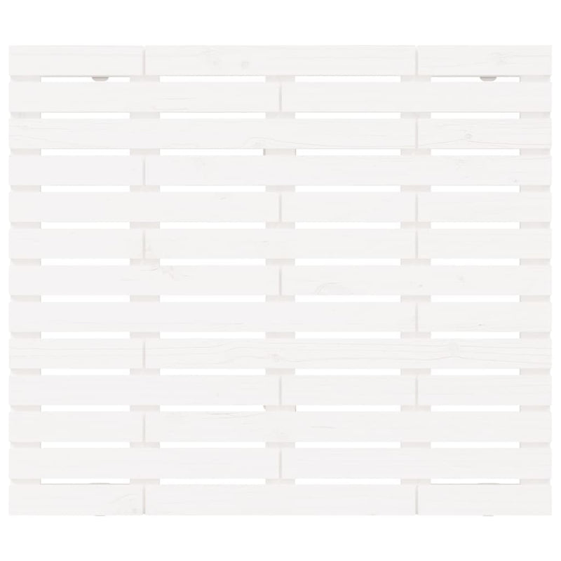 vidaXL Wall Headboard White 141 cm Solid Wood Pine