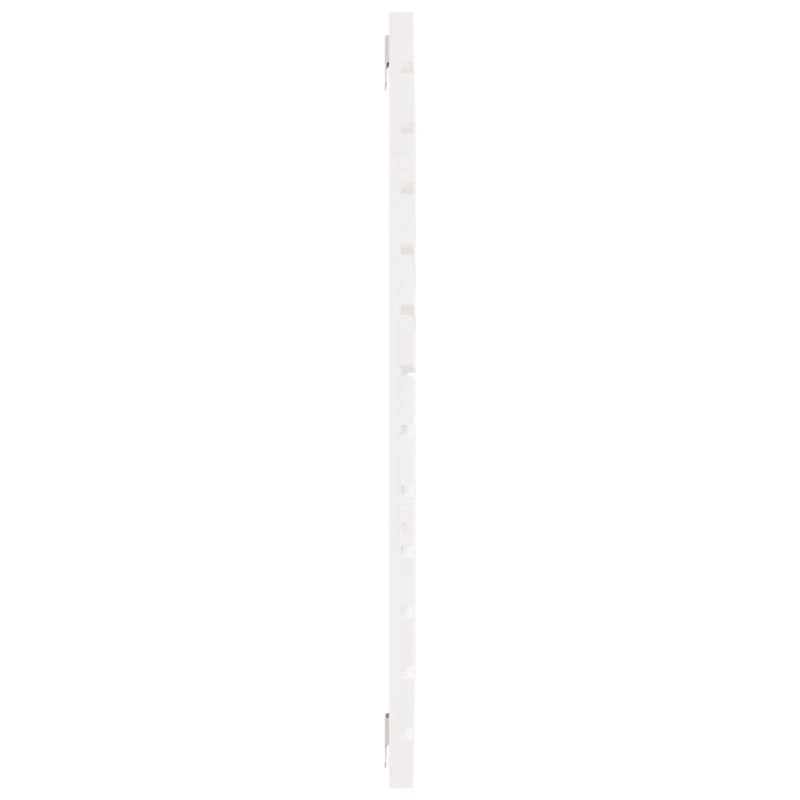 vidaXL Wall Headboard White 141 cm Solid Wood Pine