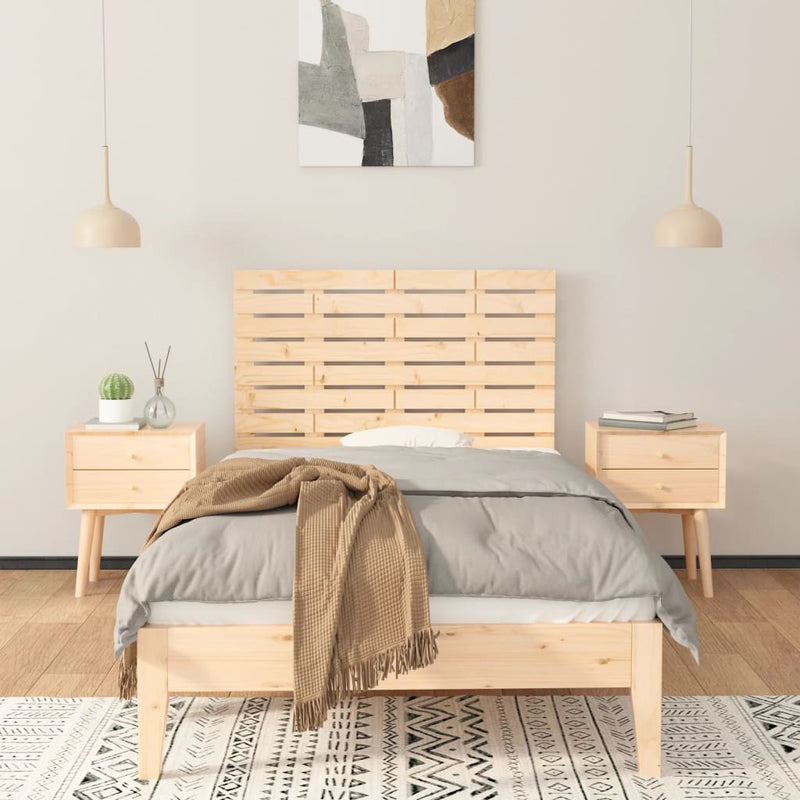vidaXL Wall Headboard 96 cm Solid Wood Pine