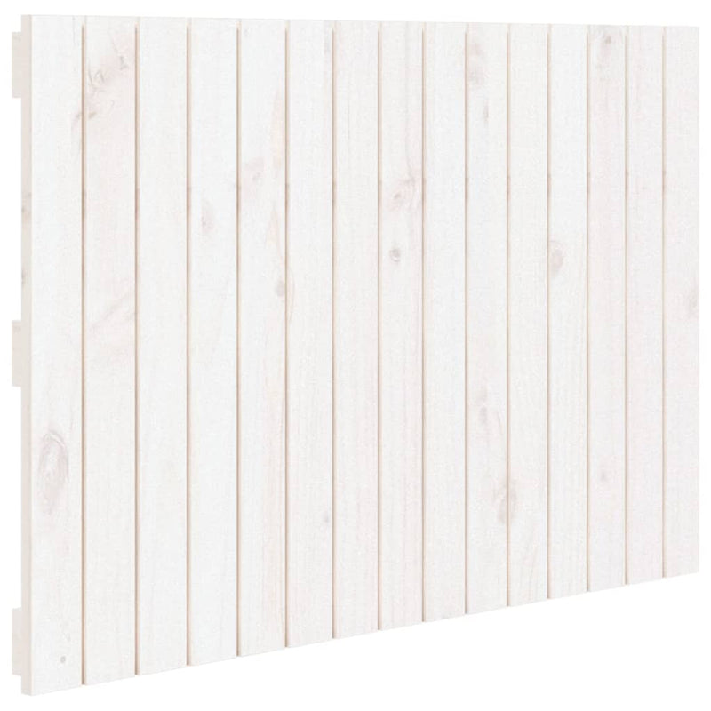 vidaXL Wall Headboard White 95.5 cm Solid Wood Pine