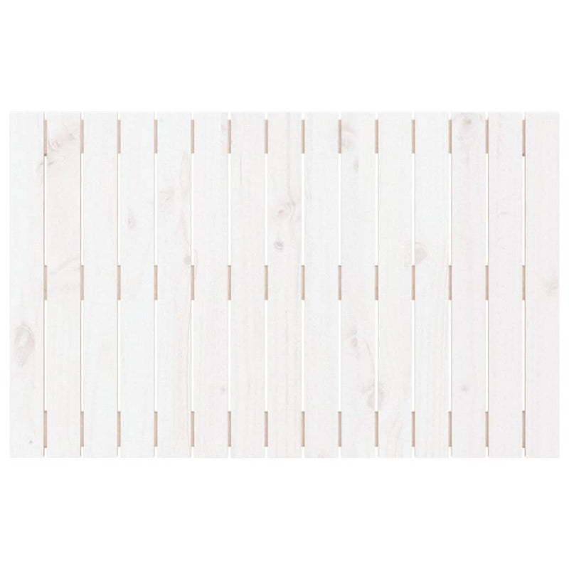vidaXL Wall Headboard White 95.5 cm Solid Wood Pine