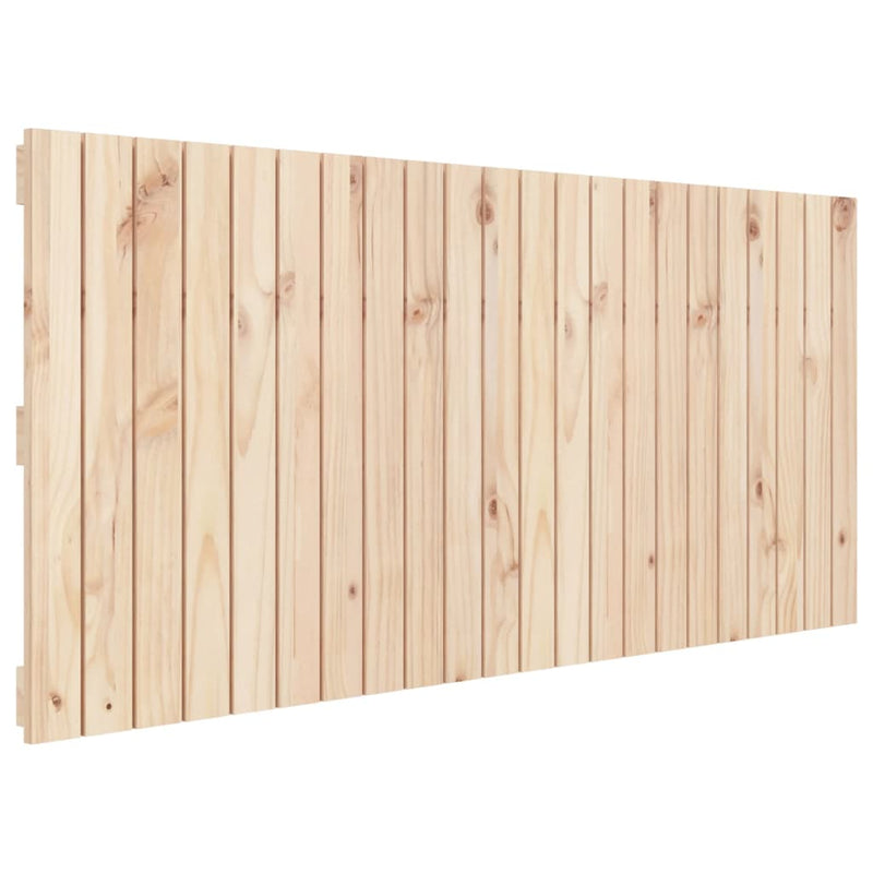 vidaXL Wall Headboard 140 cm Solid Wood Pine