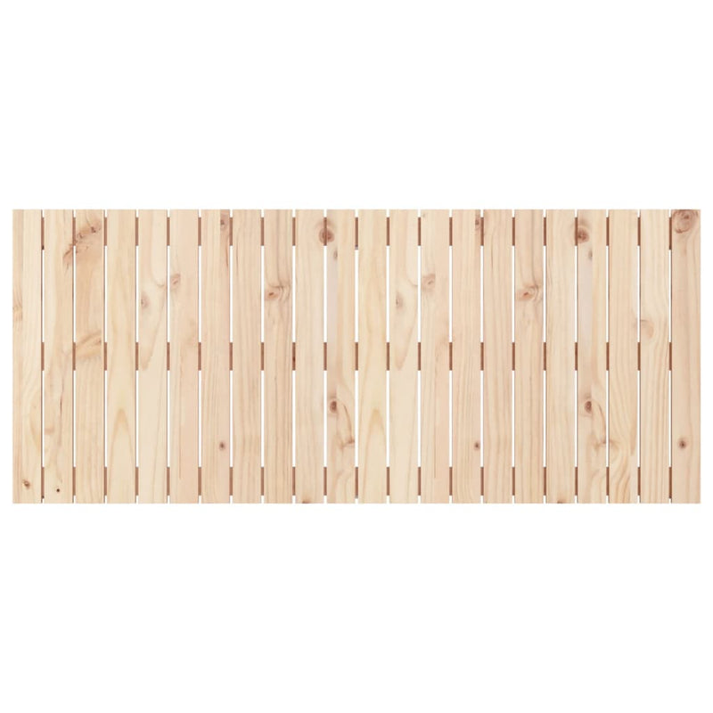 vidaXL Wall Headboard 140 cm Solid Wood Pine