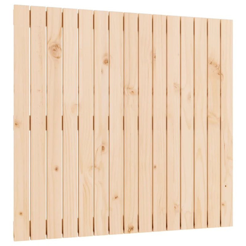 vidaXL Wall Headboard 95.5 cm Solid Wood Pine