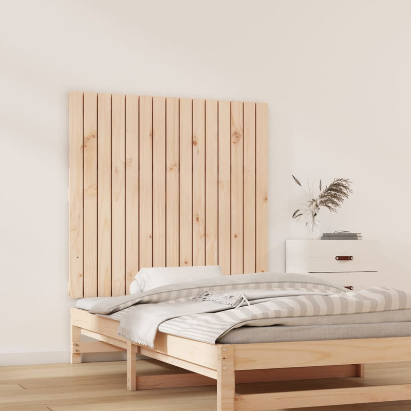vidaXL Wall Headboard 95.5 cm Solid Wood Pine