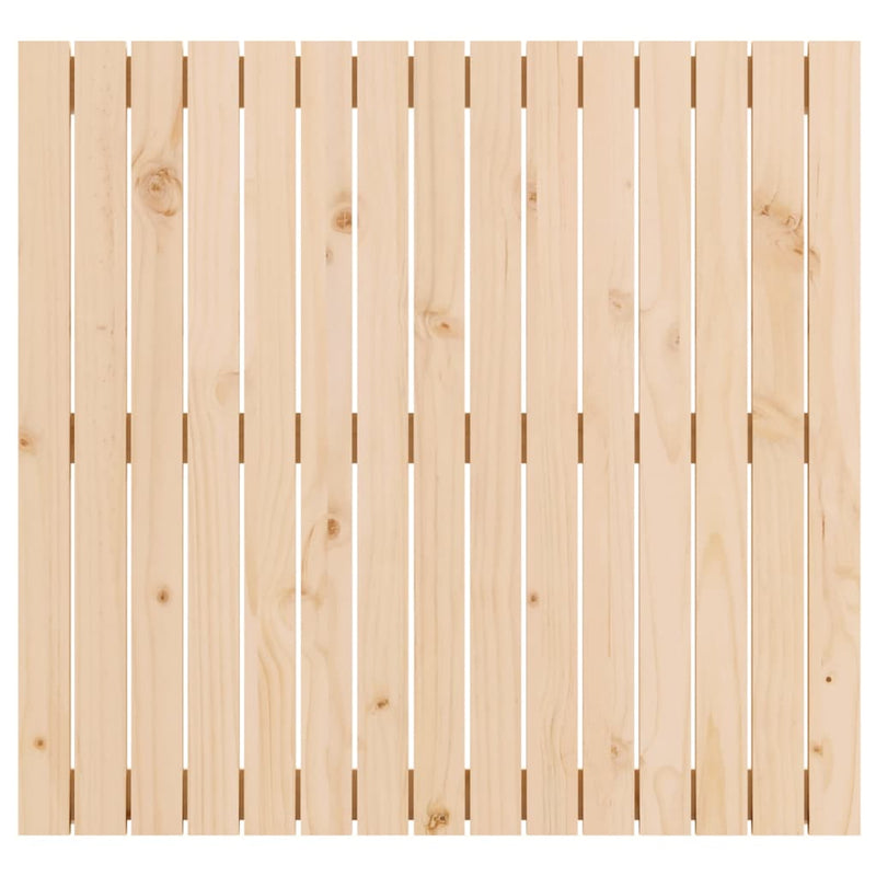 vidaXL Wall Headboard 95.5 cm Solid Wood Pine