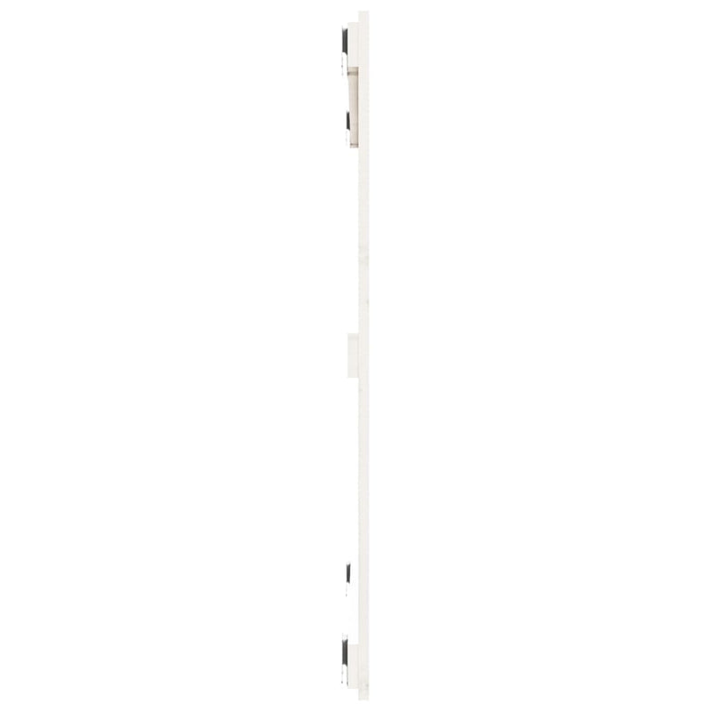 vidaXL Wall Headboard White 95.5 cm Solid Wood Pine
