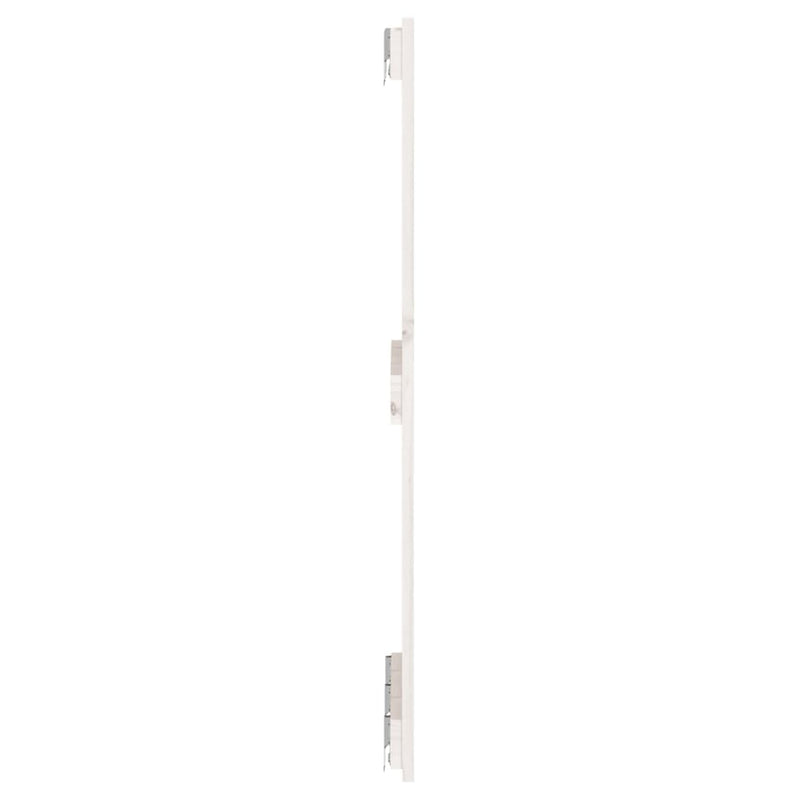 vidaXL Wall Headboard White 140 cm Solid Wood Pine