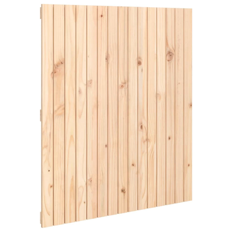 vidaXL Wall Headboard 95.5 cm Solid Wood Pine