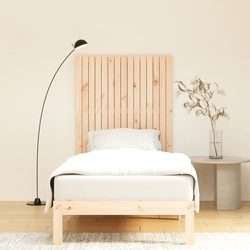 vidaXL Wall Headboard 95.5 cm Solid Wood Pine