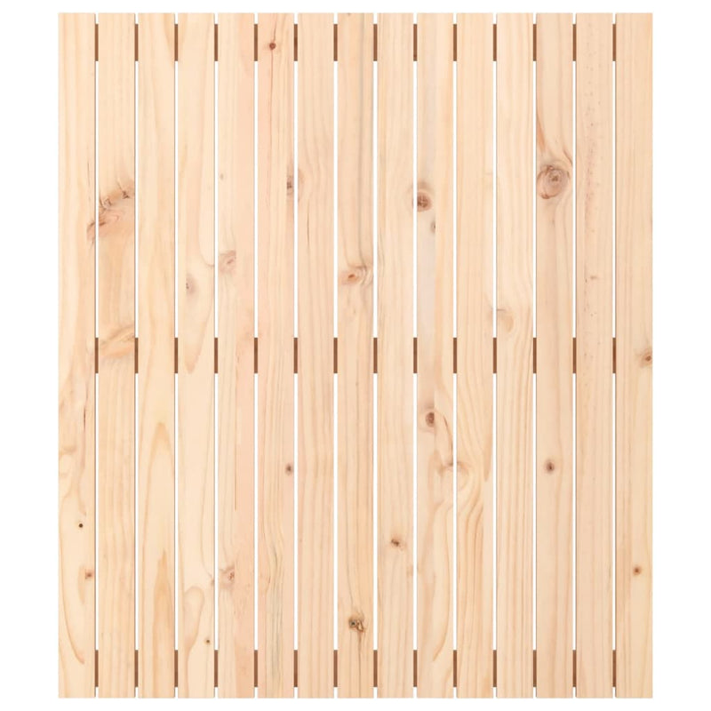 vidaXL Wall Headboard 95.5 cm Solid Wood Pine