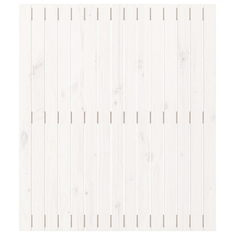 vidaXL Wall Headboard White 95.5 cm Solid Wood Pine