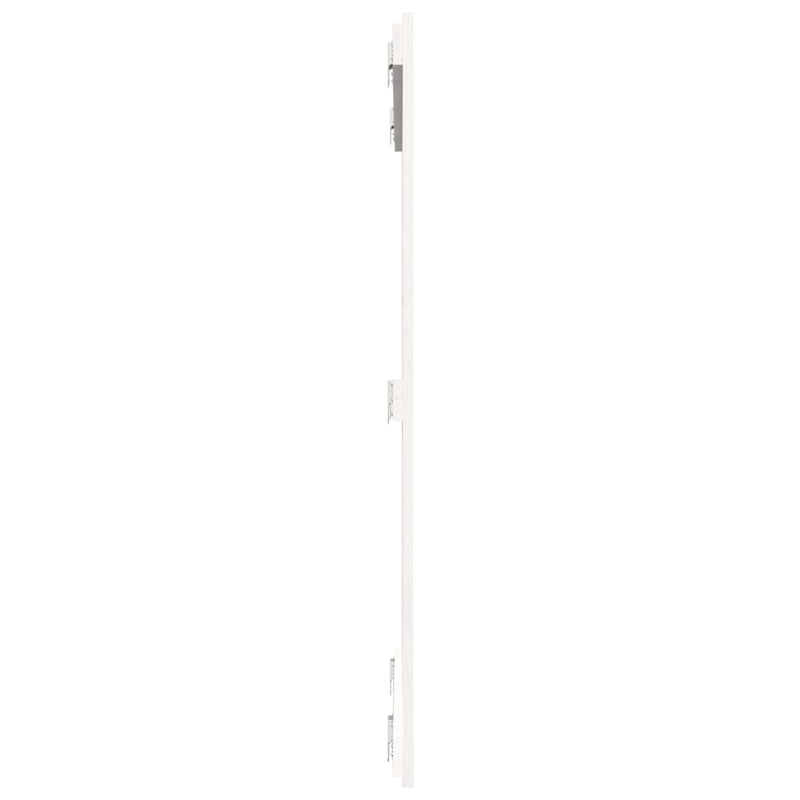 vidaXL Wall Headboard White 95.5 cm Solid Wood Pine
