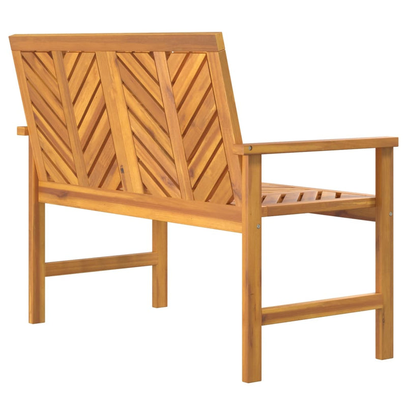 vidaXL Garden Bench 109 cm Solid Wood Acacia