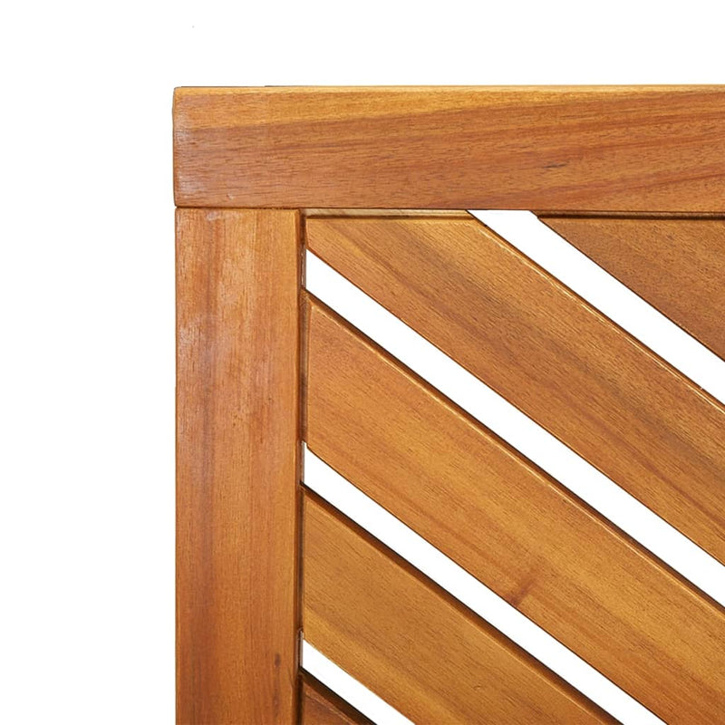 vidaXL Garden Bench 109 cm Solid Wood Acacia