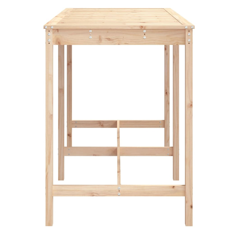 vidaXL Garden Table 159.5x82.5x110 cm Solid Wood Pine