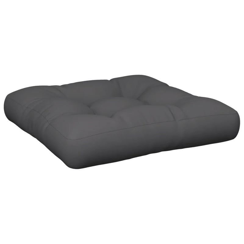 Pallet Cushion Anthracite 50x50x12 cm Fabric