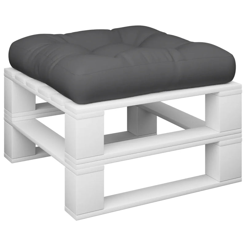 Pallet Cushion Anthracite 50x50x12 cm Fabric