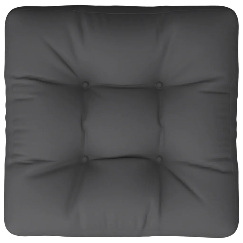 Pallet Cushion Anthracite 50x50x12 cm Fabric