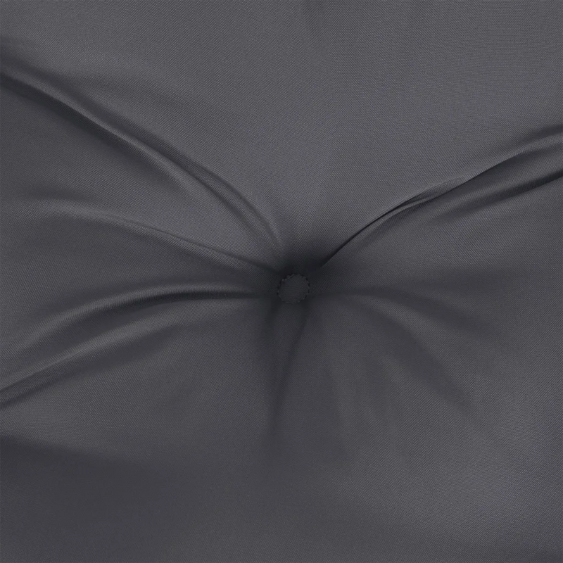 Pallet Cushion Anthracite 50x50x12 cm Fabric