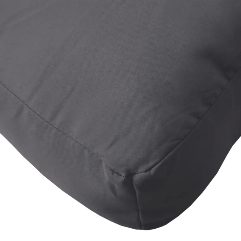Pallet Cushion Anthracite 50x50x12 cm Fabric