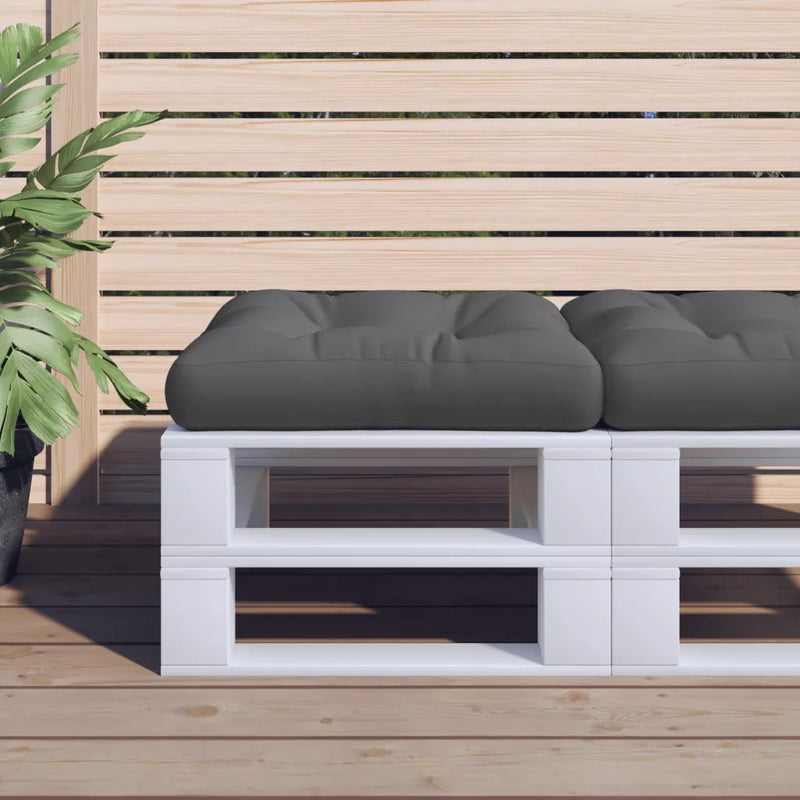 Pallet Cushion Anthracite 50x50x12 cm Fabric