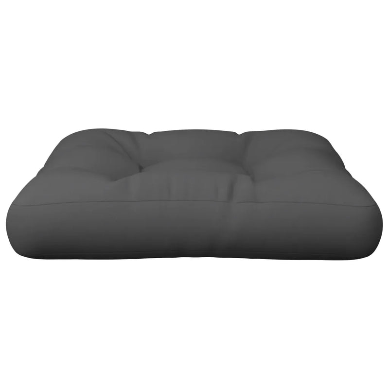 Pallet Cushion Anthracite 60x60x12 cm Fabric