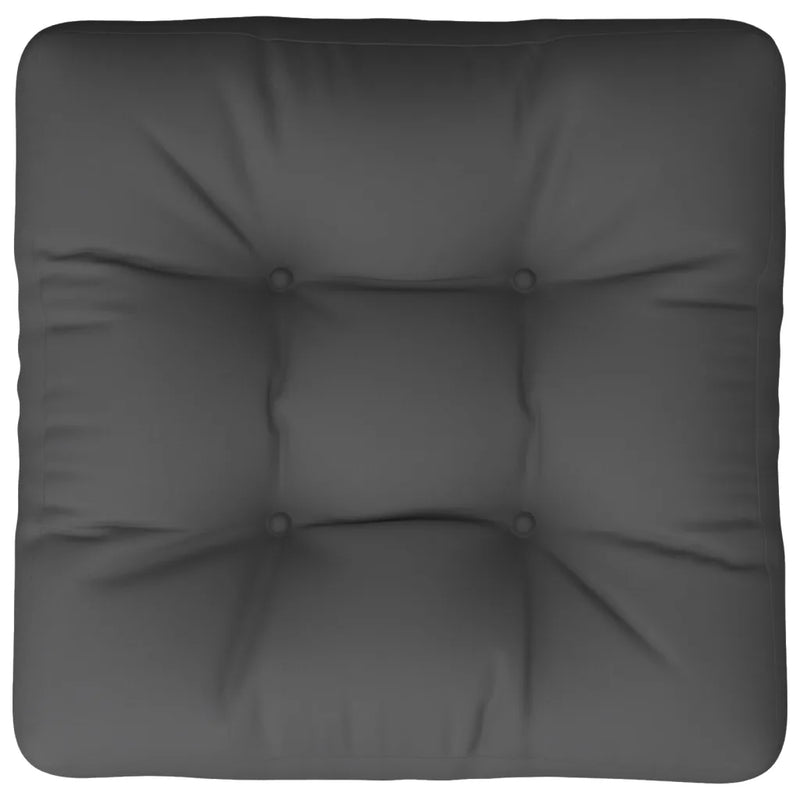 Pallet Cushion Anthracite 60x60x12 cm Fabric